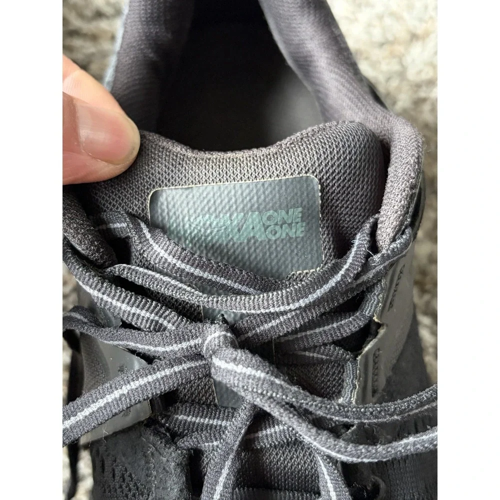 Black On Black Hoka One One Gaviota 2‎ Size 8.5 Running Sneakers Womens Shoes